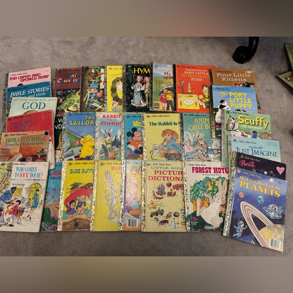 Vintage little golden books
